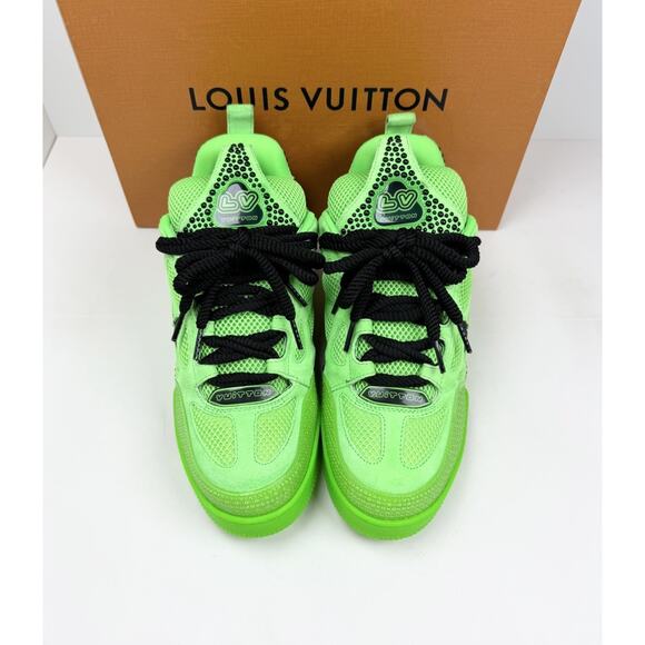 Size 8LV/9US - Louis Vuitton Skate Green Sneakers? Worn 1X/Retail $2.5K! main image 6